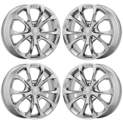 20" Jeep Grand Cherokee Summit Bright Chrome wheels rims Factory OEM set 9212