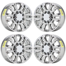 Load image into Gallery viewer, 20&quot; Chevrolet Silverado 2500 3500 PVD Chrome Wheels Rim Factory OEM Set 5957

