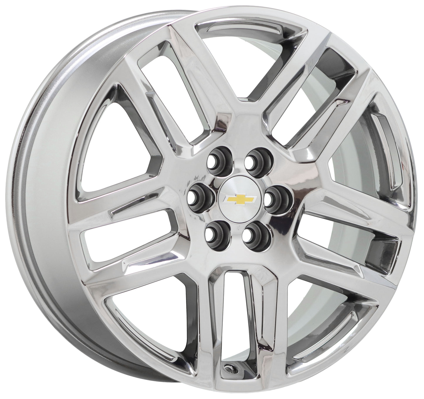 20" Chevrolet Traverse Bright Dura Chrome wheels rims Factory OEM set 5849