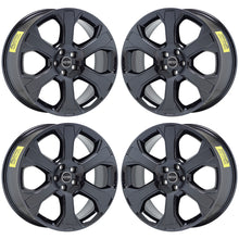 Load image into Gallery viewer, 22&quot; Land Range Rover Black Chrome wheels rims Factory OEM set 4 72268
