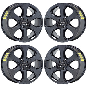 22" Land Range Rover Black Chrome wheels rims Factory OEM set 4 72268