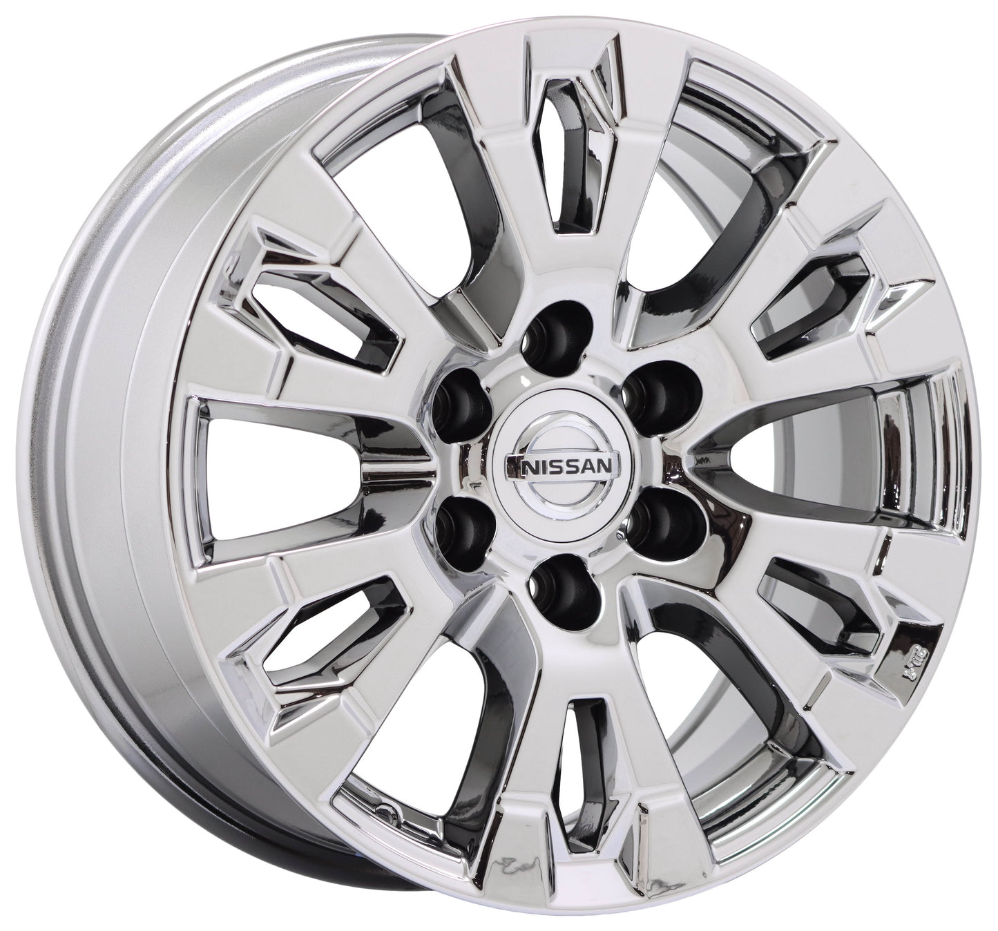 18" Nissan Armada Titan Bright Chrome wheels rims Factory OEM set 62726 EXCHANGE