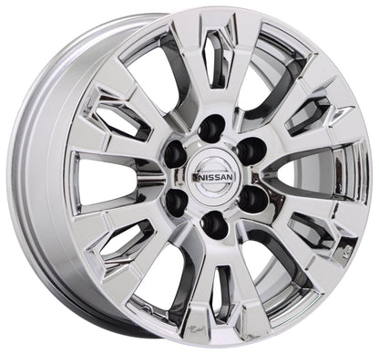 18" Nissan Armada Titan Bright Chrome wheels rims Factory OEM set 62726 EXCHANGE