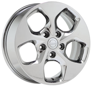 17" Chrysler Town Country PVD Chrome wheels rims Factory OEM set 4 2590