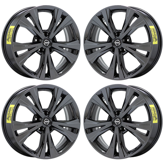 20" Nissan Pathfinder black chrome wheels rims Factory OEM set 4 62743 EXCHANGE