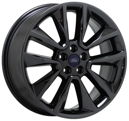 19" Ford Escape Black Chrome wheels rims Factory OEM set 3970 EXCHANGE