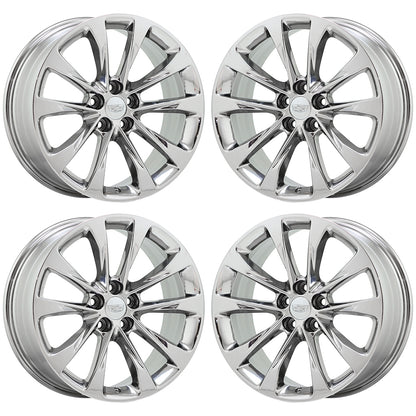 20" Cadillac CT6 Bright Chrome wheels rims Factory OEM 4866 EXCHANGE