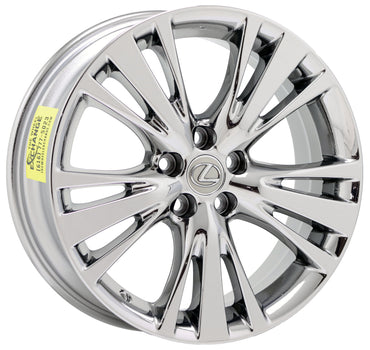 19" Lexus RX350 RX450 Bright Chrome wheels rims Factory OEM set 4 74254