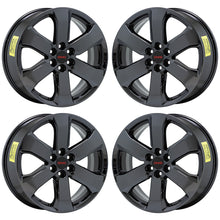 Load image into Gallery viewer, 20&quot; GMC Acadia PVD Black Chrome wheels rims Factory OEM 5845
