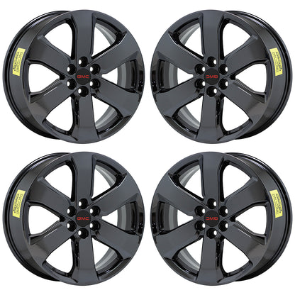 20" GMC Acadia Black Chrome wheels rims Factory OEM 5845 EXCHANGE