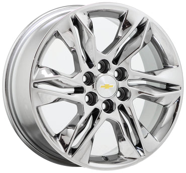 18" Chevrolet Blazer Traverse Bright Chrome wheels rims Factory OEM set 5934