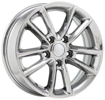 17" Dodge Journey Grand Caravan Bright Chrome wheels rims Factory OEM set 4 2399