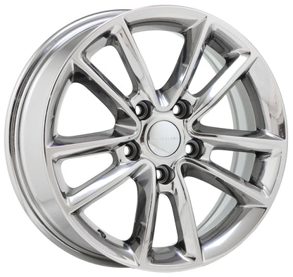 17" Dodge Journey Grand Caravan Bright Chrome wheels rims Factory OEM set 4 2399