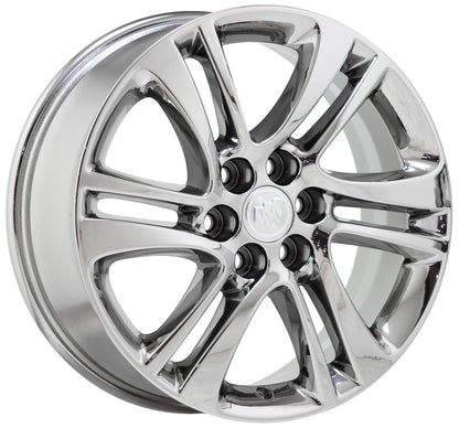 18" Chevrolet Traverse Blazer Bright Chrome wheels rims Factory OEM set 5850