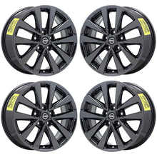 Load image into Gallery viewer, EXCHANGE 17&quot; Nissan Altima Black Chrome wheels rims Factory OEM set 62719
