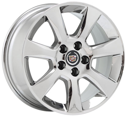 17" Cadillac ATS Sedan Bright Chrome wheels rims Factory OEM set 4702 EXCHANGE