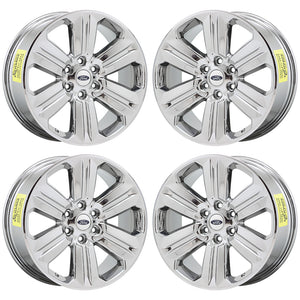 20" Ford F150 Truck Bright Chrome wheels rims Factory OEM 2018-2021 set 4 10171