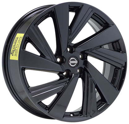20" Nissan Murano Black Chrome wheels rims Factory OEM set 62707 EXCHANGE