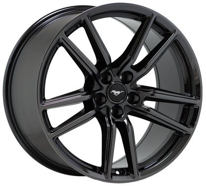 20x11 Ford Mustang GT500 Black Chrome wheels rims Factory OEM set 10278 10279