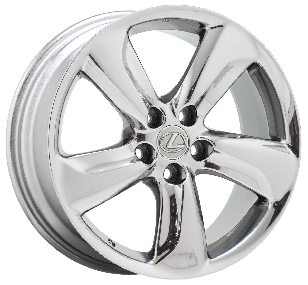 18" Lexus GS350 GS460 Bright Chrome Wheels Rims Factory OEM Set 74210 EXCHANGE