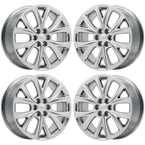 EXCHANGE 20" Cadillac XT5 XT6 PVD Chrome wheels rims Factory OEM GM set 4835