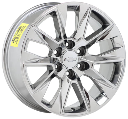20" Chevrolet Silverado Tahoe 1500 Bright Chrome wheels rims Factory OEM 5919