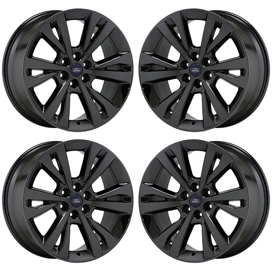 22" Ford Expedition Black Chrome wheels rims Factory OEM set 10264 EXCHANGE