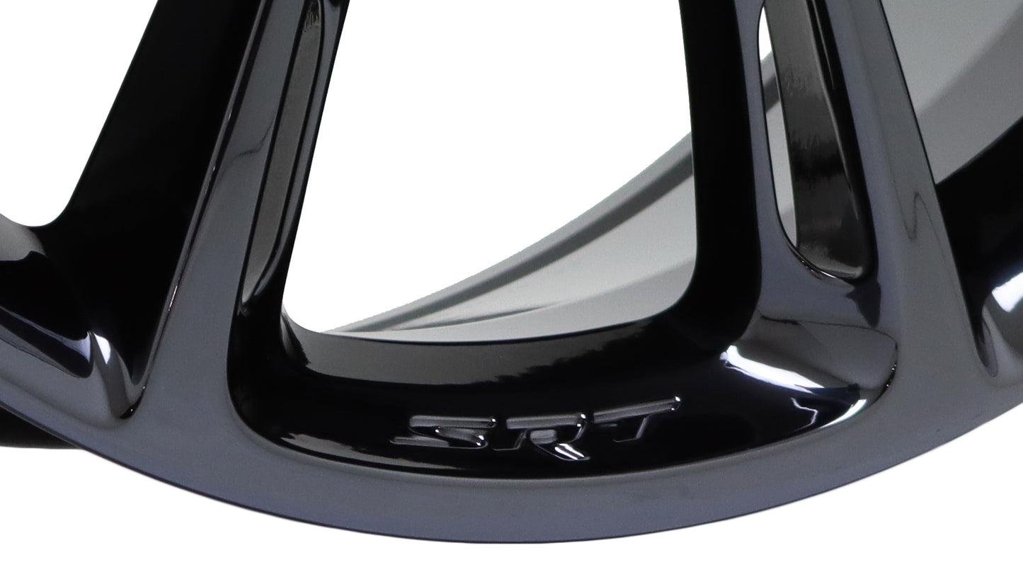 20x10" Jeep Grand Cherokee SRT Black Chrome wheels rims Factory OEM set 9113