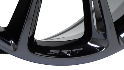 20x10" Jeep Grand Cherokee SRT Black Chrome wheels rims Factory OEM set 9113