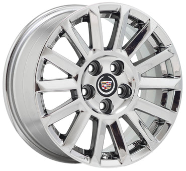 17" Cadillac CTS Sedan Bright Chrome wheels rims Factory OEM GM set 4 4668