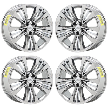 20" Cadillac CT6 Bright Chrome wheels rims Factory OEM GM set 4764 EXCHANGE