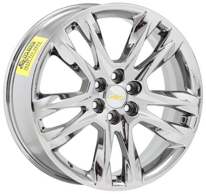 20" Chevrolet Traverse Blazer Bright Chrome wheels rims OEM set 5847 EXCHANGE