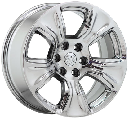 20" Dodge Ram 1500 Truck Bright Chrome wheels rims Factory OEM set 2674