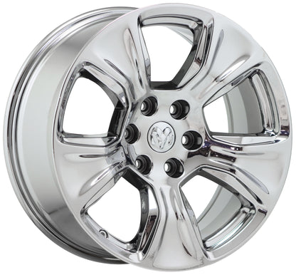 20" Dodge Ram 1500 truck Bright Chrome wheels rims Factory OEM set 2674 EXCHANGE