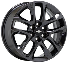 Load image into Gallery viewer, 18&quot; Chevrolet Blazer Black Chrome wheels rims Factory OEM 2019 2020 2021 5843
