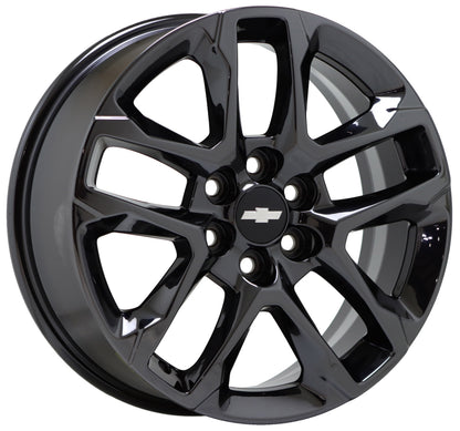 18" Chevrolet Traverse Black Chrome wheels rims Factory OEM set 5843