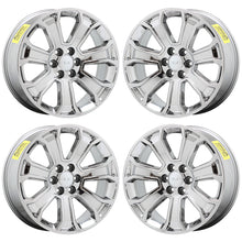Load image into Gallery viewer, 22&quot; Sierra Silverado 1500 Bright Chrome wheels rims Factory OEM GM 5665 EXCHANGE
