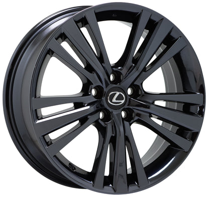 19" Lexus RX350 RX450H Black Chrome wheels rims Factory OEM set 74301 EXCHANGE