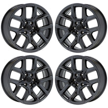 Load image into Gallery viewer, 22&quot; Dodge Ram 1500 Black Chrome wheels rims Factory OEM 2019 2020 set 4 2684
