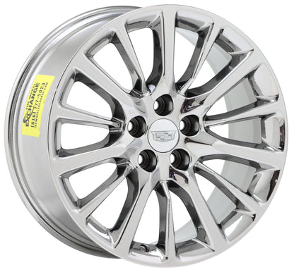 19" Cadillac CT6 XTS Bright Chrome wheels rims Factory OEM set 4762