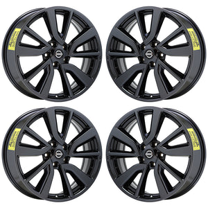 19" Nissan Rogue Sport Black Chrome wheels rims Factory OEM set 62748 EXCHANGE