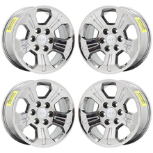 Load image into Gallery viewer, 18&quot; GMC Sierra 1500 Z71 Bright Chrome wheels rims Factory OEM set 4 5647
