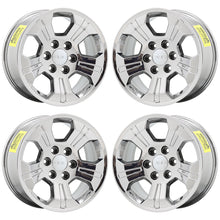 Load image into Gallery viewer, 18&quot; GMC Sierra 1500 Z71 PVD Chrome wheels rims Factory OEM set 4 5647
