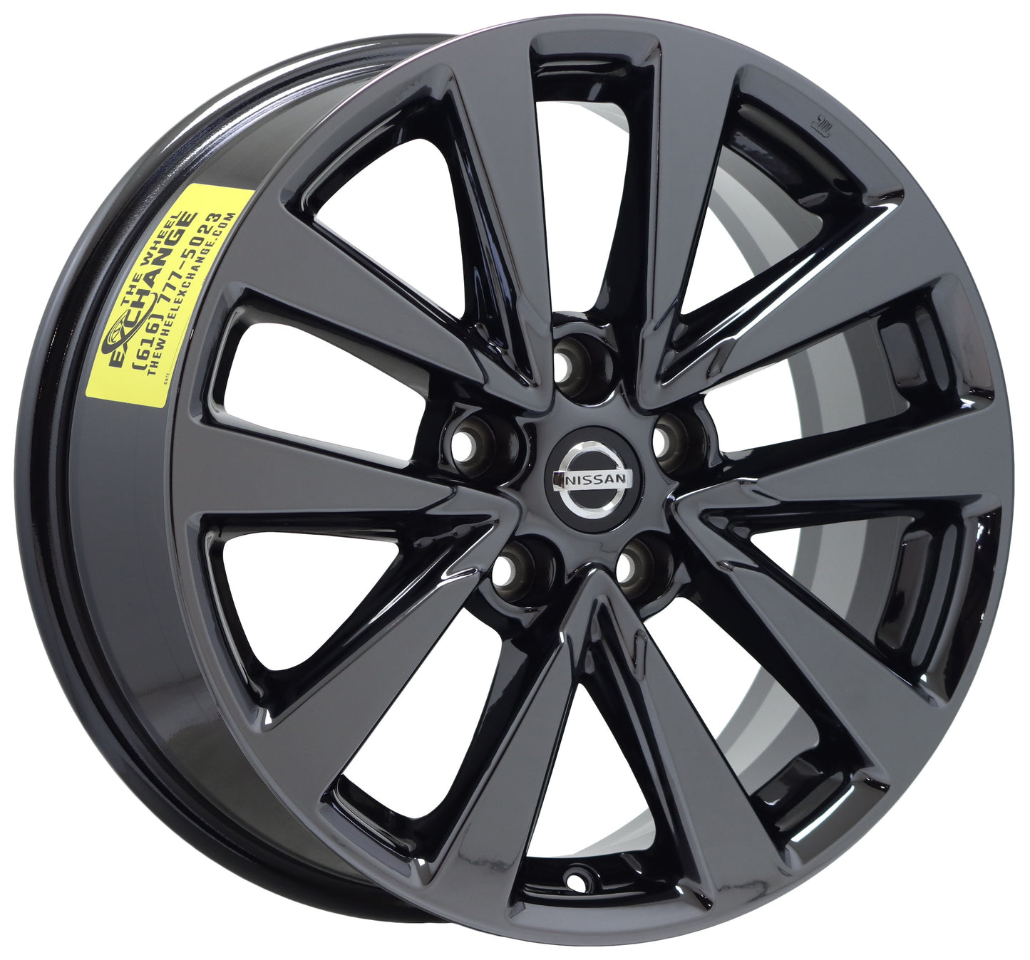 17" Nissan Altima Black Chrome wheels rims Factory OEM set 62719 EXCHANGE