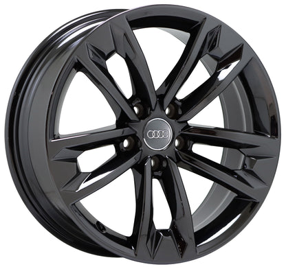 18" Audi Allroad Black Chrome wheels rims Factory OEM Set 59013 EXCHANGE
