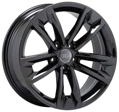 18" Audi Allroad Black Chrome wheels rims Factory OEM Set 59013 EXCHANGE