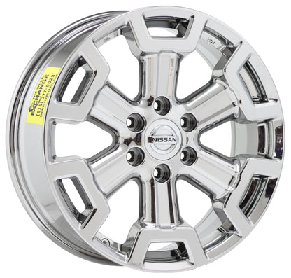 20" Nissan Titan XD Truck Bright Chrome wheels rim Factory OEM 62727 EXCHANGE