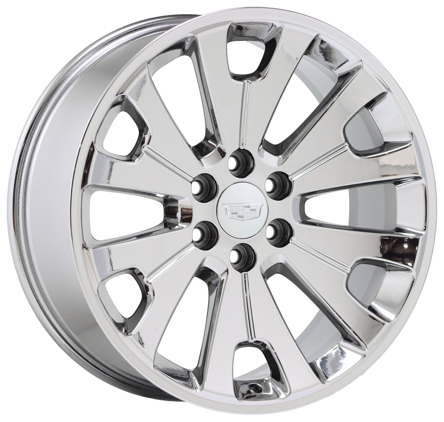 22" Cadillac Escalade Bright Chrome wheels rims Factory OEM GM set 5663 EXCHANGE