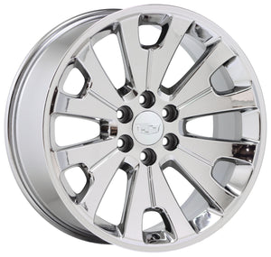 EXCHANGE 22" Cadillac Escalade PVD Chrome wheels rims Factory OEM GM set 4 5663