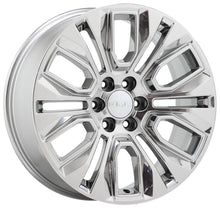 Load image into Gallery viewer, 22&quot; GMC Sierra Denali 1500 Yukon Bright Chrome wheels rims Factory OEM set 5943
